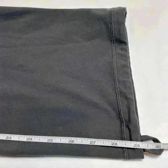 Lululemon Reversable Cropped Leggings Gym Comfortable Exercise Hike Yoga Run Sun - Picture 9 of 12